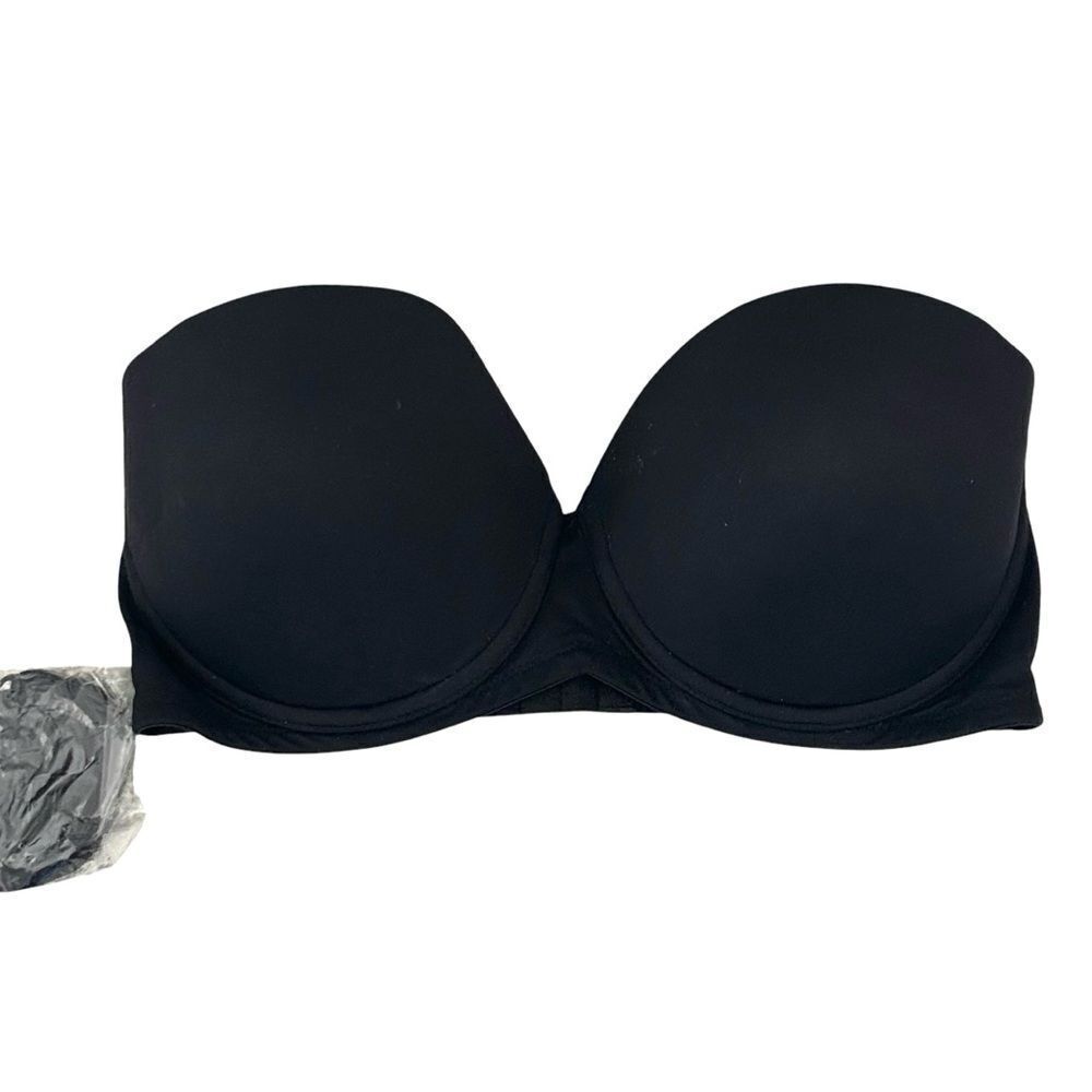 Victoria’s Secret body by Victoria Black underwire padded Strapless Bra size 34D